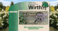 Desktop Screenshot of gala-bau-wirth.de